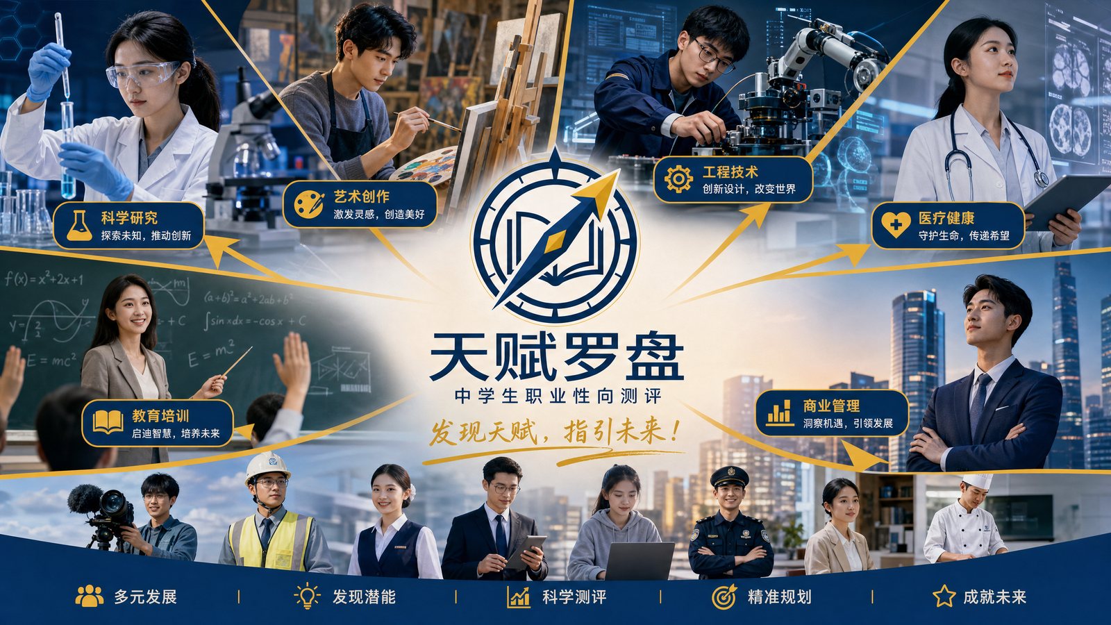 学生探索不同职业方向